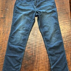 Men's Skinny Jeans in Deep Blue